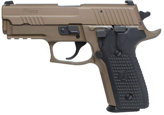 Sig P229 Emperor Scorpion Pistol E29R9ESCPN, 9mm Luger, 3.9", Black G10 Grips, Flat Dark Earth PVD Finish, 15 Rd