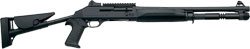 Benelli M1014 Tactical Shotgun 11701, 12 Gauge, 18.5" , 3" Chmbr, Fixed Position Black Synthetic, Pistol Grip, Ghost Ring Sight