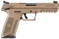 Ruger Ruger-57 Pistol 16412, 5.7x28mm, 4.94"", Dark Earth Polymer Grips, 20 Rds