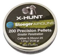 Stoeger X-Hunt Pellets, .177 Cal / 4.5mm, 8.64 gr, 500 count (30370)