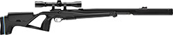 Stoeger XM1 PCP Airgun 30408, .177 Cal., 4x32 Scope, Black Synthetic Stock, Suppressed, Hand Pump