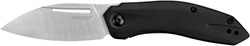 Kershaw Turismo Pocketknife w/ Clip, Plain Satin Blade, Black Handle (5505)