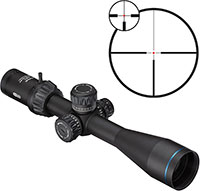 Meopta Optika6 SFP Rifle Scope 653665, 4.5-27x, 50mm Objective, 30mm Tube Diameter, Black, 4C Reticle