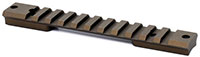 Warne 7673BB Mountain Tech Base for Remington 700 Short Action, Burnt Bronze