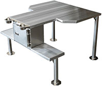 All Season Feeders Aluminum Shooting Table (990907)