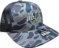 Able's Mesh Cap Bark Duck Camo, Brown Mesh (ACDCB)