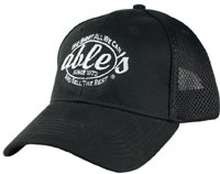 Able's Mesh Cap Black, Black Mesh (ACMBB)