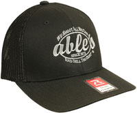 Able's Mesh R-Flex L/XL Cap, Black (ACRFBL)