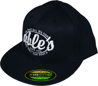 Able's Flex Fit Cap w/Flat Bill Navy (6 7/8 - 7 1/4), Small