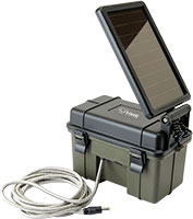 HME Trail Camera 12v Solar Auxiliary Power Pack (HME-12VBBSLR)