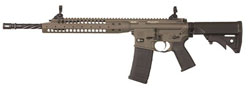 LWRC Individual Carbine A5 ICA5R5TG16, 5.56mm NATO, 16.1 in, LWRC Compact Stock, Cerakote Tungsten Grey Finish