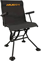 Muddy Outdoors Swivel Seat w/Adjustable Legs (MGS400AL)