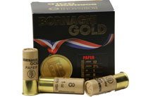 Bornaghi Gold Paper Target Loads T4GOLDPAPER288, 12 Gauge, 2-3/4", 1 oz, 1300 fps, #8 Shot, 25 Rd/bx