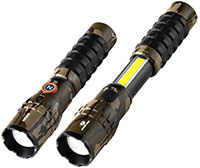 Nebo Tools SLYDE KING 2K Mossy Oak Bottomland Rechargeable LED Flashlight and Work Light (WLT-1021)