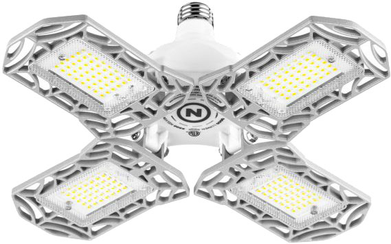 Nebo High Bright 9000 (ARE-0001), LED Garage & Attic Light, Fits Standard 60W Socket