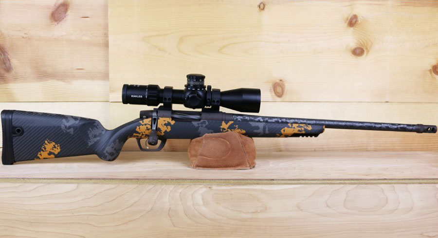 Gunwerks Clymr Long Range Rifle CLYMR65PRC-O-G, 6.5 PRC, 20" Carbon, Orange Stock, Graphite Finish