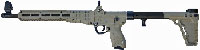 Kel-Tec SUB-2000 Semi-Auto Rifle SUB2K9GLK17BTAN, 9mm, 16.1", Tan Synthetic Stock, Black Finish, 17 Rd