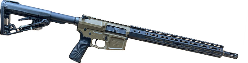 Wilson Combat Protector Elite Carbine Rifle TRPEC350CT, 350 Legend, 16 in, Collapsible Stock, Coyote Tan Armor-Tuff Finish, 30 Rd
