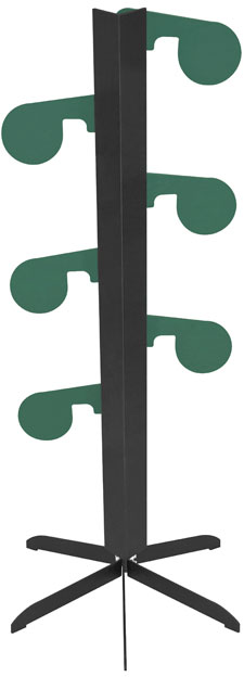 Action Target PT Heavy Duty AR550 5 Foot Dueling Tree, 6" Paddles (AT-102)