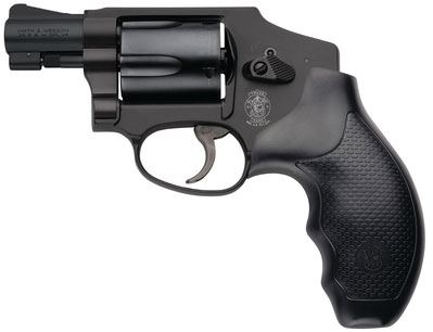 Smith & Wesson 442 Revolver 10286, 38 Special+P, 1 7/8", Rubber Grip, Matte Black Finish, 5 Rd, Round Butt