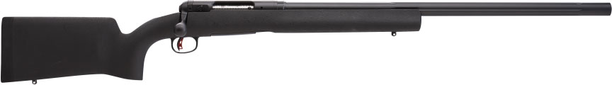 Savage 12 Long Range Precision Bolt Action Rifle 19137, 6.5 Creedmoor, 26 in, HS Precision Fiberglass Stock, Matte Black Finish, 4 Rd