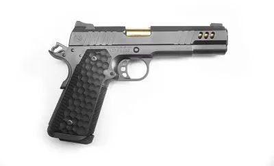 Nighthawk Custom Boardroom Series President Pistol 9944, 9MM, 5", Black Grips, Black Finish, 10 Rds