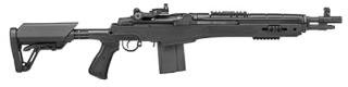 Springfield M1A Socom Semi-Auto Rifle AA9611, 308 Winchester, 16 in Carbon Barrel, Black CQB Stock, Black Finish