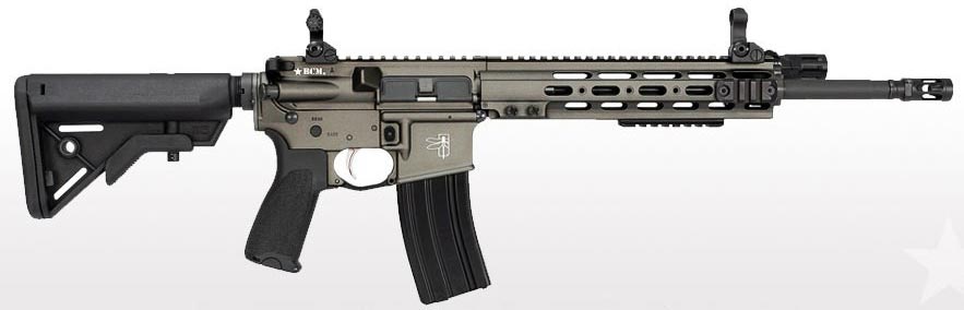 BCM Gunfighter Select HSP Jack Carbine 790-JACK-01, 5.56mm NATO, 16 in, SOPMOD Bravo Stock, Disruptive Grey Cerakote
