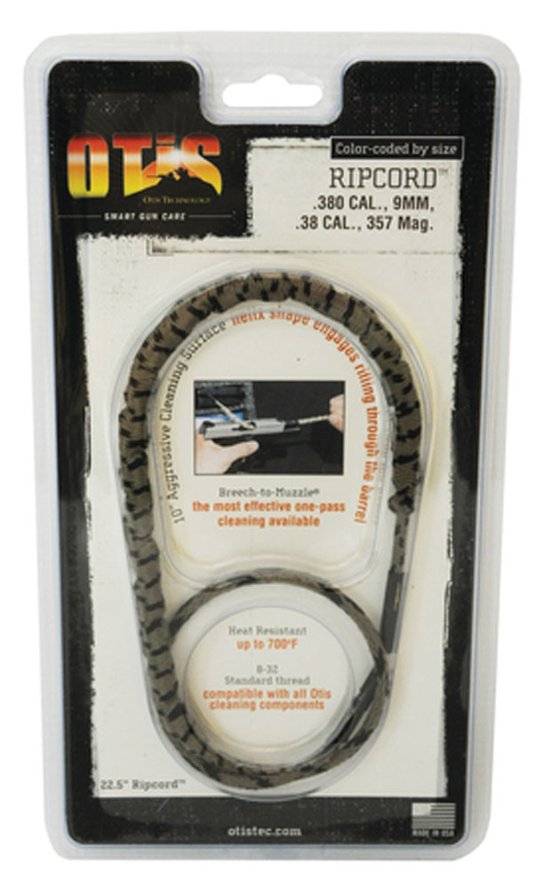 Otis RC338 .38 caliber Ripcord Bore Cleaner