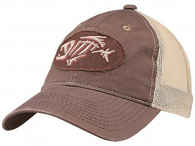 G Loomis Distressed Oval Cap, Brown (GHATOVALBN)