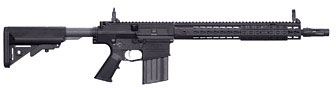 KAC SR-25 E2 Advanced Precision Carbine Rifle, 308 Win, 16", Black Stock, Black Finish, 20 Rd (31184)