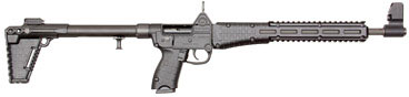 Kel-Tec SUB-2000 Semi-Auto Rifle SUB-2K40GLK23BBLK, 40 S&W, 16.25", Synthetic Stock, Black Finish, w/Glock 23 Mag, 10 Rds