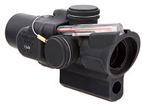 Trijicon ACOG Compact Rifle Scope TA44C400141, 1.5x, 16mm, Black, Dual-Illuminated Red Ring/Dot, Carry Handle Mount