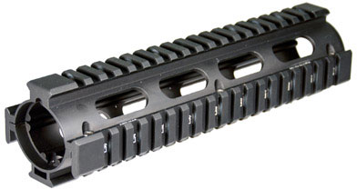 UTG Tactical Quad Rail, 308 Style, fits S&W M&P10, 9 in, Black (MTU018)