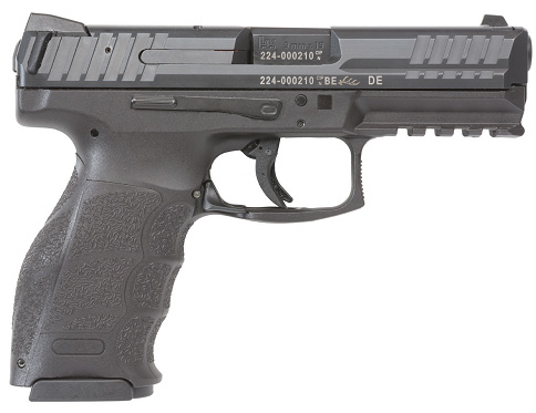 Heckler & Koch VP9 Striker Fired Pistol 81000283, 9mm, 4.09 In, Polymer Grip, Black Finish, 17 Rd
