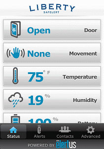 You can check the status of your Safe with Elertus iPhone App however this is not required.