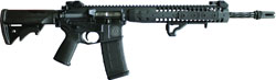 LWRC Individual Carbine A5 SPR ICR5SGF16SPRBR, 5.56mm NATO, 16.1 in, Compact Stock, Sniper Grey Finish, 30 Rds