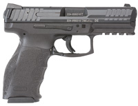 Heckler & Koch VP9 Striker Fired Pistol 81000284, 9mm, 4.09 In, Polymer Grip, Black Finish, 17 Rd, Night Sights