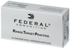 Federal Range Target Practice FMJ Ammo