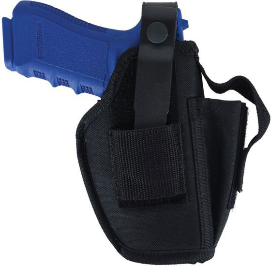 Allen Ambidextrous Hip Holster, 3-4 Medium Autos, Black (44501)