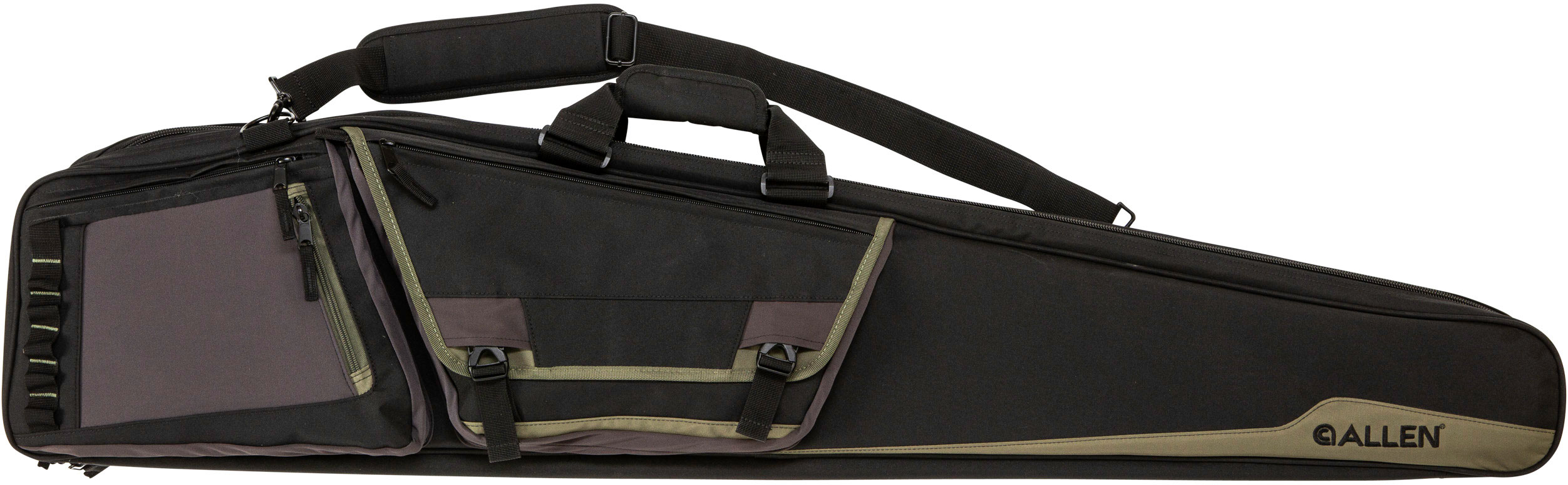 Allen Rock Double Rifle Case, Black/Tan (90650)