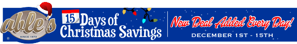 15 Days of Christmas Savings