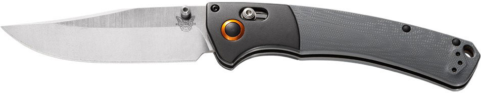 Benchmade Crooked River Axis Folding Knife w/Stainless PlainEdge Stainless Steel Clip Point Blade (15080-1)