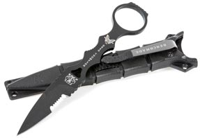 Benchmade SOCP Fixed Skeletonized Dagger w/ Black Combo Edge Blade (178SBK)