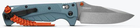 Benchmade Adira Folding Knife w/Plain Edge Drop Point Blade (18060)