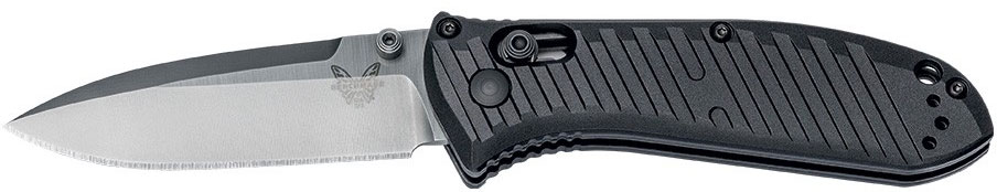 Benchmade Mini Presidio II Folding Knife w/ Stainless Steel Drop-Point Blade (575)