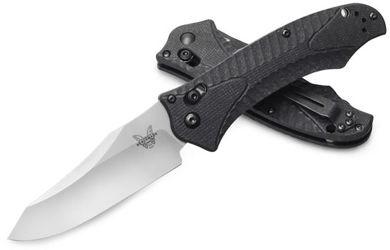 Benchmade Auto Rift Folding Knife w/Stainless Steel Reverse Tanto Blade (9555)