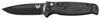 Benchmade CLA Automatic Knife w/Drop-Point Black Plain Edge Blade (4300BK)