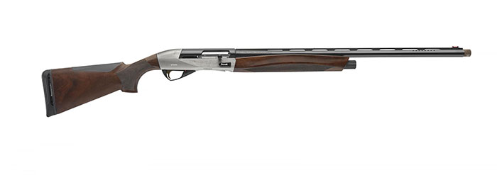 Benelli Ethos Upland Shotgun 11461, 12 Gauge, 26", 3" Chmbr, AA-Grade Satin Walnut Stock, Engraved Nickel Plated Finish