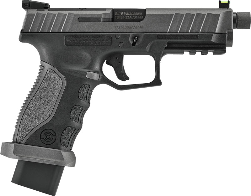 Stoeger STR-9S Combat Semi-Auto Pistol 31787, 9mm, Polymer Frame, Optic Ready, Tungsten Finish, 10 Rd